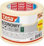 tesa Malerband ECONOMY - Vielseitiges Klebeband f&uuml;r Malerarbeiten ohne