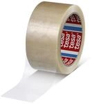 tesapack 4120 PVC Paketklebeband Transparent, starke Haftung, ger&auml;uscharmes