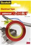 ScotchBlue 4401RED Isolierband universal, 15 mm x 10 m, 1 St&uuml;ck, Rot