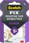 Scotch FIX 40031950A 40031915 Spiegelmontageband 4496W-1915-P, 19 mm x 1,5 m, 1