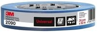 3M Pro Malerabdeckband 2090 - 1 Rolle 24 mm x 50 m, Blau - f&uuml;r glatte Oberfl&auml;chen,