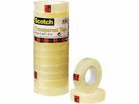 Scotch 5501233 Klebeband 550 (Polypropylenfolie, 12 mm x 33 m) 12 Rollen...