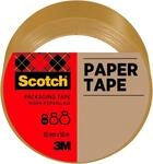 Scotch Verpackungsklebeband aus Papier, Braun, 1 Rolle, 50 mm x 50 m - zum