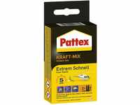 Pattex Kraft-Mix Extrem Schnell, extrem schnell härtender 2 Komponenten Kleber...
