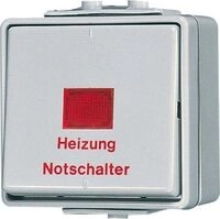 Jung 606HW Heizung-Notschalter Universal aus-Wechsel