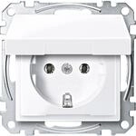 Schneider Electric Merten Schuko-Steckdose mit Klappdeckel, MEG2311-0325