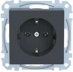 Schneider Electric Merten Schuko-Steckdose, 2-polig+E, Schraub-Liftklemmen, System M,