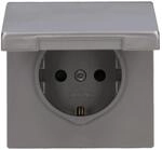 Jung ES 1520 KIKL Schuko Steckdose 16 A 250 V mit Ber&uuml;hrungsschutz und...