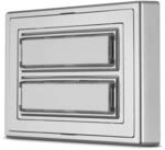 REV T&uuml;rklingel - 2-Fach Klingelplatte mit Schild, beleuchtbar, 8-12VAC 1,5A,...