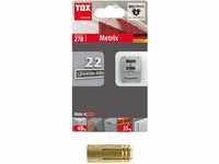 TOX Messing-Spreizdübel Metrix M5x18 mm, 8 Stück, 026700021