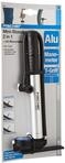 FISCHER Mini-Standpumpe 2in1, Mini-Pumpe und Stand-Pumpe in Einem, f&uuml;r alle