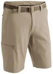 Maier Sports Huang, Kurze Herren Wanderhose, Wasserabweisende Bermuda f&uuml;r Trekking