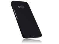 mumbi Hülle kompatibel mit HTC One M9 Handy Hard Case Handyhülle, schwarz