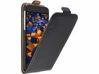 mumbi Echt Leder Flip Case kompatibel mit iPhone 6 / 6S Hülle Leder Tasche Case