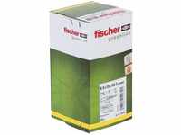 Fischer 524850 Nageldübel N GREEN 8 x 100/60 S Senkkopf, 45 Stück