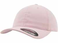 Flexfit Garment Washed Cotton Dad Hat Kappen, Pink, L/XL
