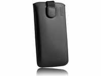 mumbi Echt Ledertasche kompatibel mit Huawei G8 / GX8 Hülle Leder Tasche Case