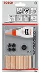 Bosch Accessories Professional 32tlg. Holzd&uuml;bel-Set (&Oslash; 8 mm), Schwarz/Silber