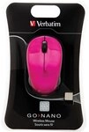 Verbatim GO NANO kabellose Maus - Optische Funkmaus f&uuml;r PC und Mac mit 2.4...