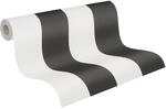 A.S. Cr&eacute;ation Vliestapete Elegance Tapete Streifentapete 10,05 m x 0,53 m schwarz