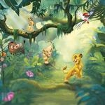 Disney Fototapete von Komar - LION KING JUNGLE - K&ouml;nig der L&ouml;wen - Gr&ouml;&szlig;e 368 x