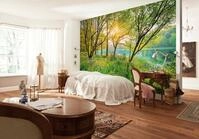 Komar Fototapete SPRING LAKE | 368 x 254 cm | Tapete, Wand, Dekoration,...