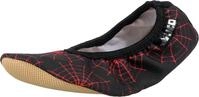 Lico G 1 STYLE Unisex Kinder Gymnastikschuhe, Schwarz/ Rot, 25 EU