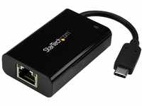 StarTech.com USB-C auf Gigabit Netzwerk Adapter mit PD 2.0 - USB 3.1 Typ-C...