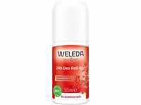 WELEDA Bio Granatapfel 24h Deo Roll-on, natürliches Naturkosmetik Deodorant mit