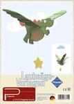 Pebaro 377/1S Laubs&auml;gevorlage Mobile Windspiel Fliegender Drache, 3mm...