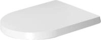 Duravit WC-Sitz ME by Starck Compact, Toilettendeckel aus Urea-Duroplast, Klodeckel