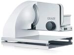 GRAEF. Allesschneider ABSOLUTE wei&szlig; mit stufenloser Schnittst&auml;rke (0&ndash;15 mm),