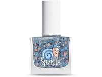 Snails 516202 Kinder Nagellack Top Coat Confetti blau, auf Wasserbasis,...