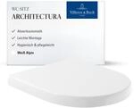 Villeroy & Boch WC-Sitz Architectura - Toilettendeckel Wei&szlig; gl&auml;nzend mit
