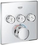 GROHE Grohtherm Smartcontrol, Duscharmatur Thermostat Unterputz (3 Absperrventile,