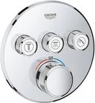 GROHE Grohtherm Smartcontrol, Duscharmatur Thermostat Unterputz (3 Absperrventile,