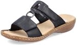 Rieker Damen Pantoletten 60885, Frauen Slipper,Backless