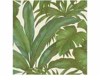 Versace wallpaper Vliestapete Giungla Luxustapete mit Palmenblättern Dschungel...