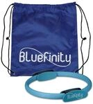 Bluefinity Pilates Ring, Doppelgriff, Gepolstert, D: 39 cm, t&uuml;rkis | Fiberglas,