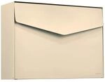 ME-FA MEFA Briefkasten Letter 112 (Farbe elfenbein, Postkasten mit