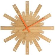 Alessi MDL05 Raggiante Wanduhr - Bambusholz.