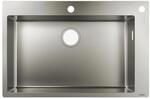 hansgrohe K&uuml;chensp&uuml;le, Einbau 660 mm f&uuml;r 800 mm Unterschrank, edelstahl