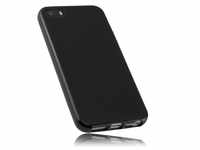 mumbi Hülle kompatibel mit iPhone SE / 5 / 5S Handy Case Handyhülle, schwarz