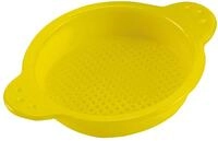Hape Kleines Sieb, Gelb - Kinder Sand- und Wassersieb, ideal f&uuml;r Strand,...