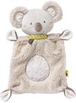 Fehn Schmusetuch Baby Schnuffeltuch mit Koala K&ouml;pfchen - Kuscheltuch f&uuml;r