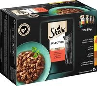Sheba Katzennassfutter Selection in Sauce, 48 Portionsbeutel, 12x85g (4er Pack) &ndash;