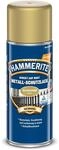 Hammerite Metallschutzlack Spray Gl&auml;nzend, 3in1- Rostschutz, Gold, 400 ml