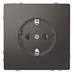 Schneider Electric Merten Schuko-Steckdose, 1-Fach, Steckklemmen, System Design,