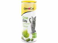 GimCat Gras Bits - Getreidefreier und vitaminreicher Katzensnack mit echtem...