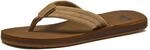 Quiksilver Herren Carver Suede Sandalen, Braun (Tan-Solid Tkd0), 39 EU